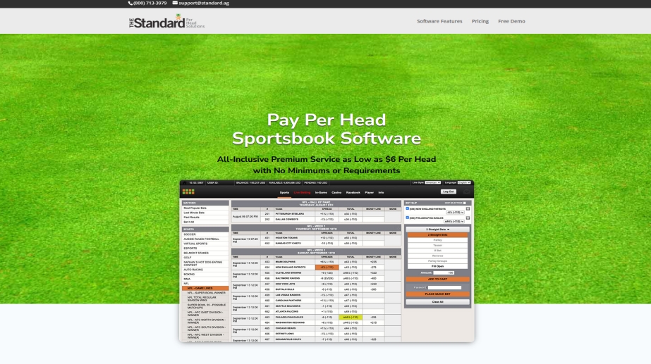 StandardPerHead.com Pay Per Head Review