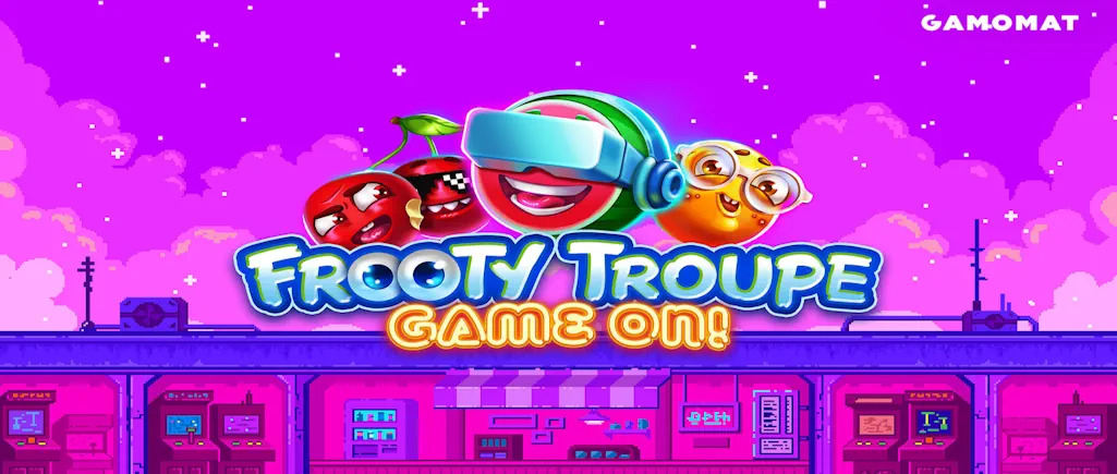 GAMOMAT powers up its Frooty Troupe series with new release Frooty Troupe – Game On!