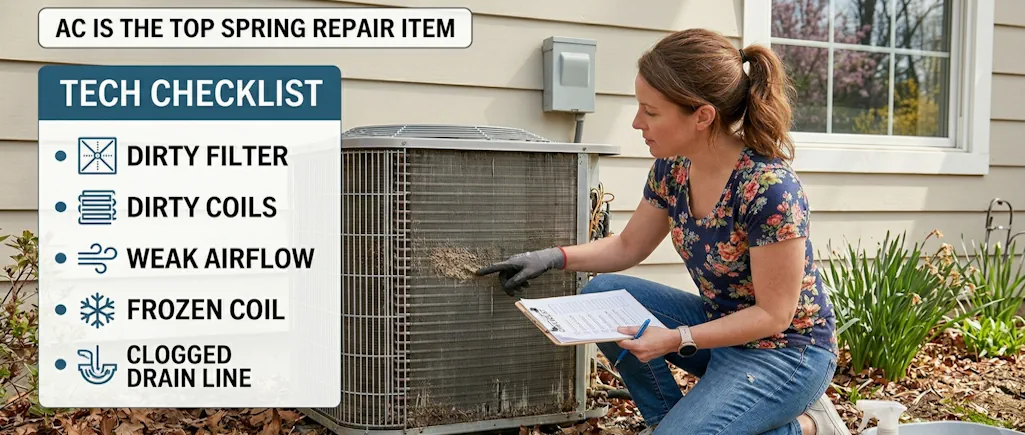 Air Conditioners Need the Most Repairs in Spring
